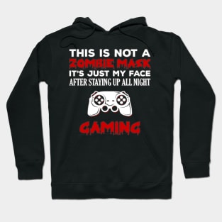 Zombie Gamer Sarcastic Halloween Hoodie